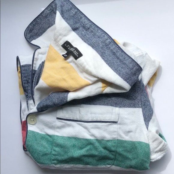 Hudsons Bay Flannel Striped Pajamas Set small - Picture 3 of 3